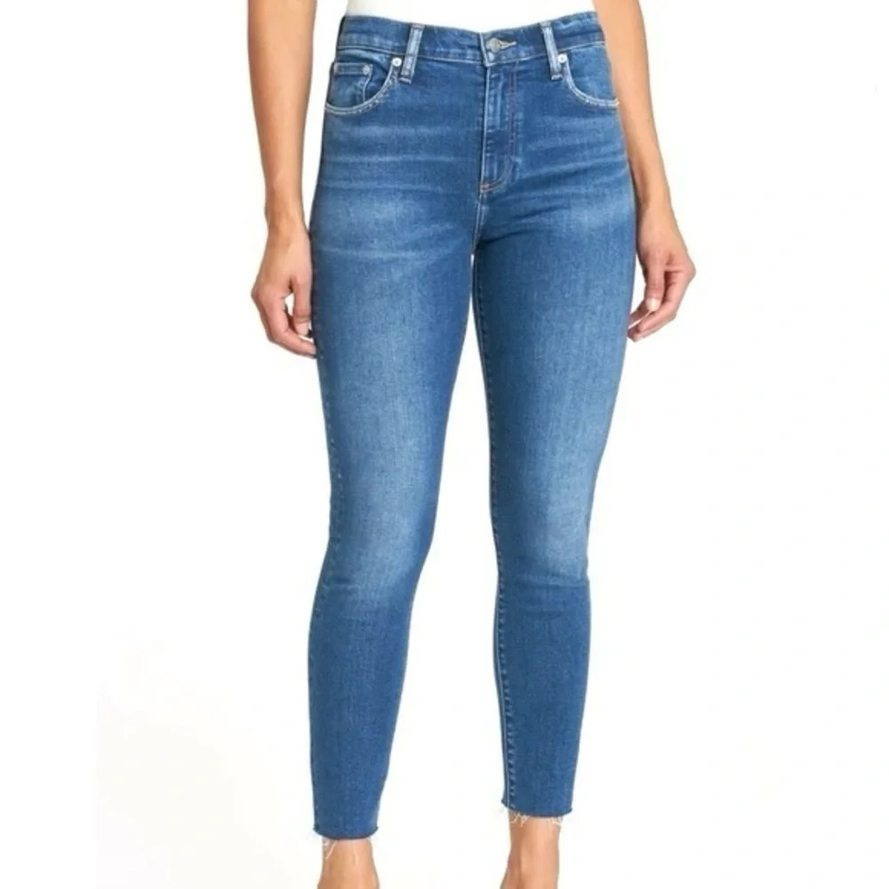 New Pistola Aline High Rise Skinny Crop Jeans Size 29